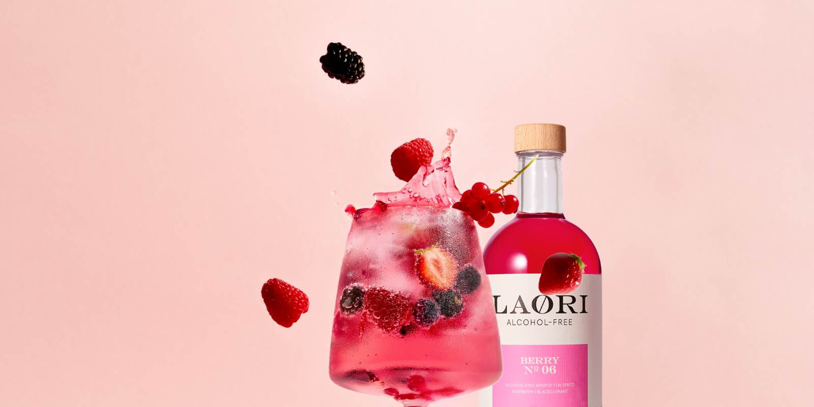 Fruchtiger Beeren Spritz mit Laori Berry No 6