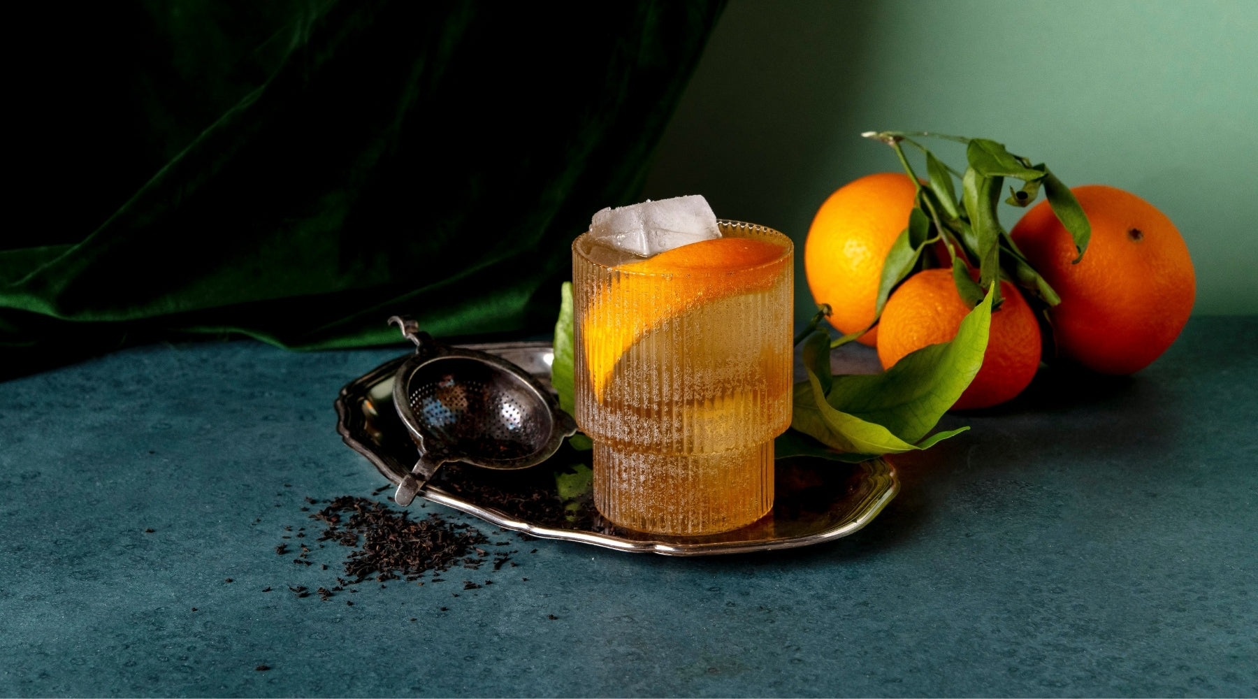 Earl of Laori mit Orangen und Tee