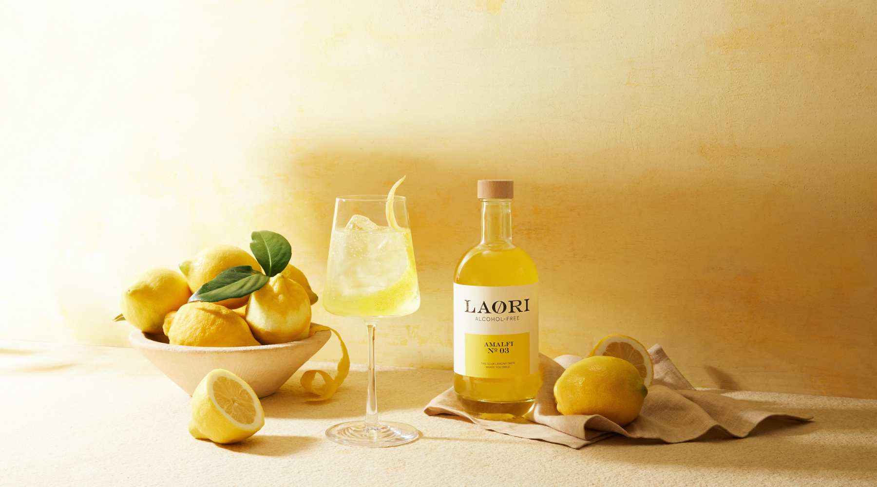 Alkoholfreier Limoncello Cocktail Silvano