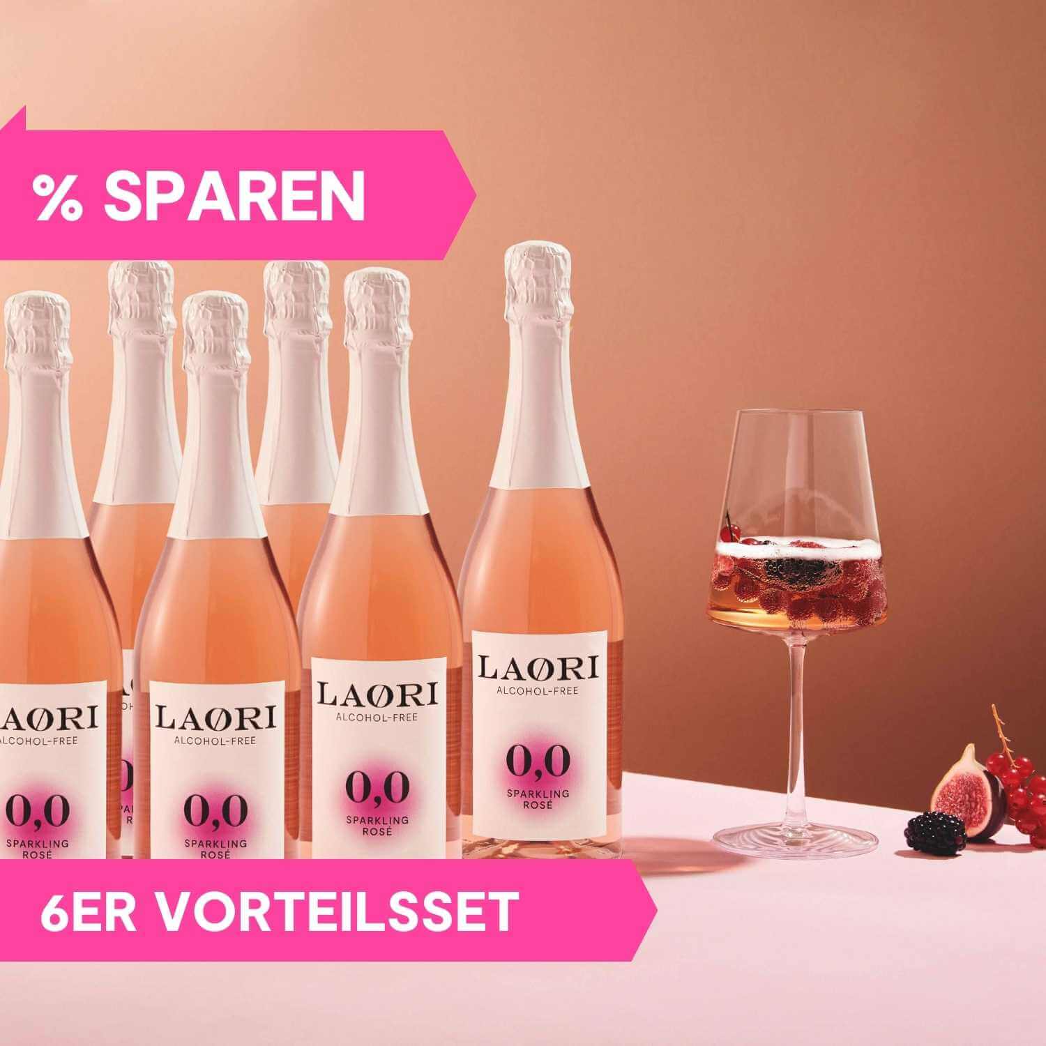 Rosé Set: 6X LAORI SPARKLING Rosé (0,75L)