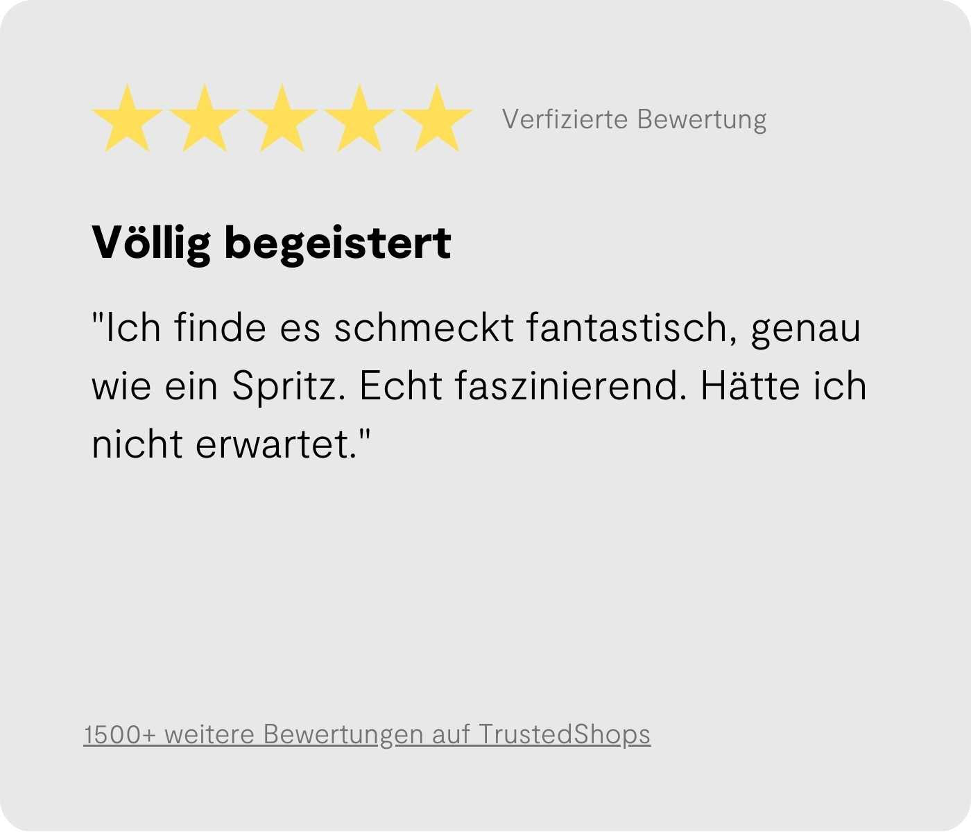 Trustedshops Bewertung Spritz 3