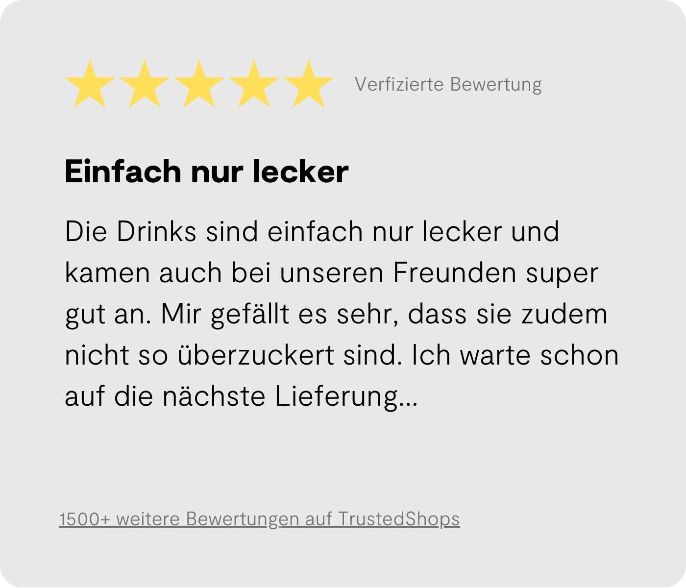 Trustedshops Bewertung Spritz