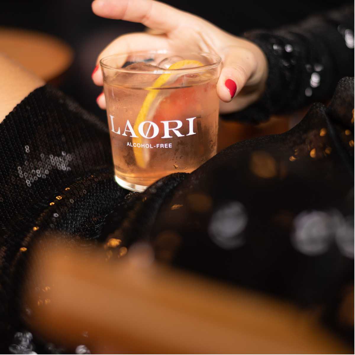 Laori glass in a set of 2