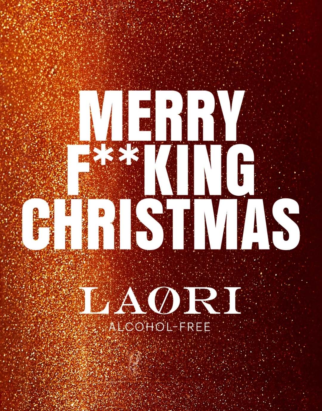 Glitzer Spritz: Merry F**King Christmas