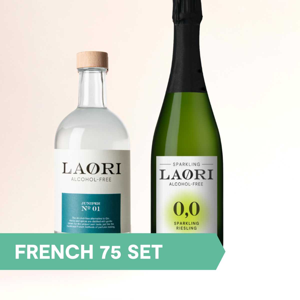 French 75 Set: Laori Juniper No 1 + Sparkling Riesling