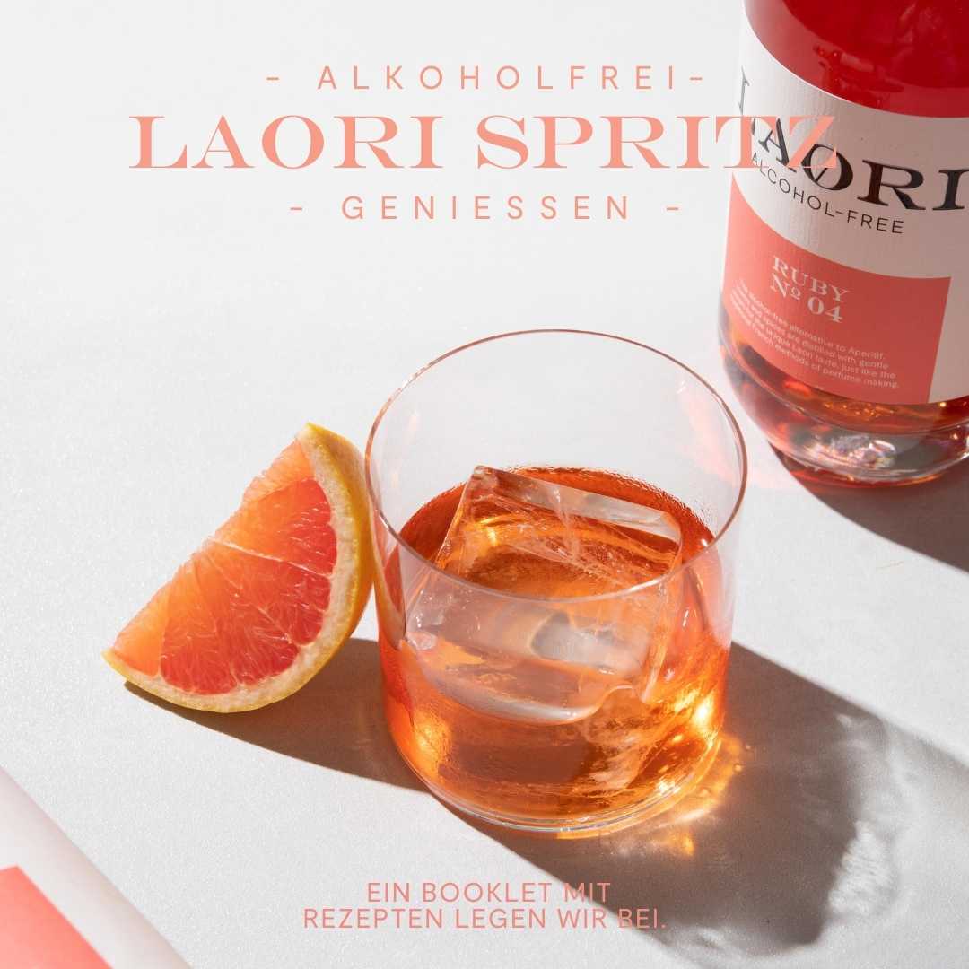 Mini PROBIERSET: Laori Ruby Mini 0,05 + GRATIS Tonic Water