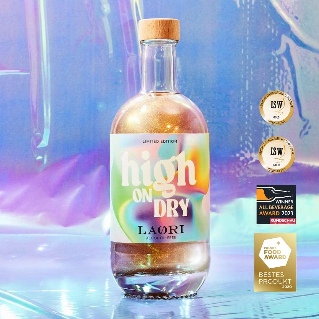 Laori High on Dry - Limited Gin Glitter Edition
