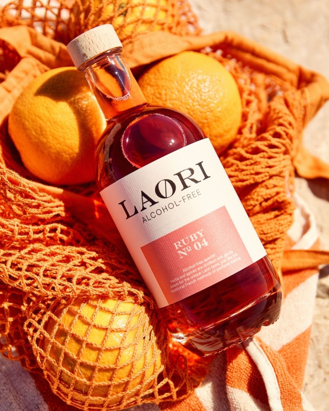 Set of 6: Laori Ruby No 04 - Italian Spritz
