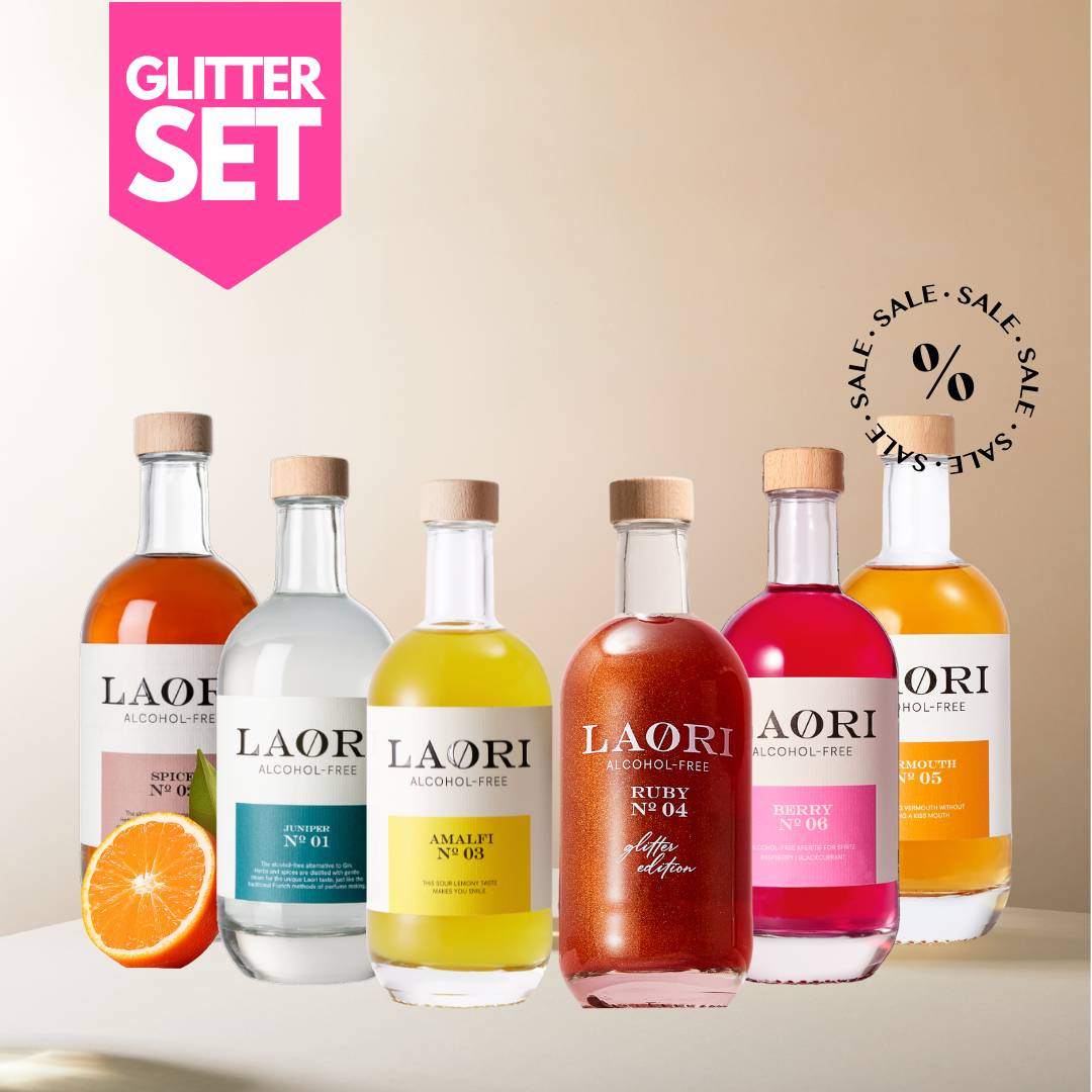 LECKERES PROBIERSET: ALLE LAORI ALTERNATIVEN MIT GLITZER SPRITZ