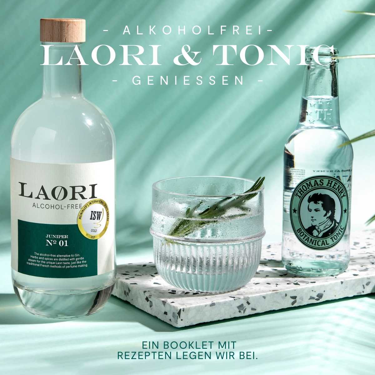 Dry January Set: 1 Flasche für jeden Tag (Gratis:2 Ripple Mason Jar)