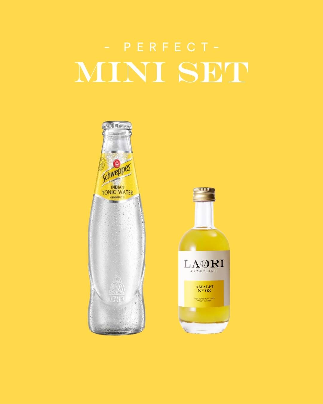 Mini SET D'ESSAI : Laori Amalfi No 3 (0,05) + Eau tonique GRATUITE