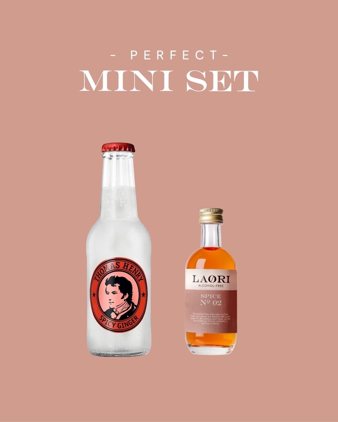 Mini ENSEMBLE À ESSAYER : Laori Spice Mini + Bière au gingembre GRATUITE