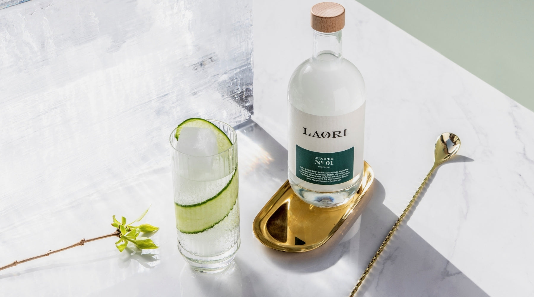 alkoholfreier Gin & Tonic mit Laori No 1