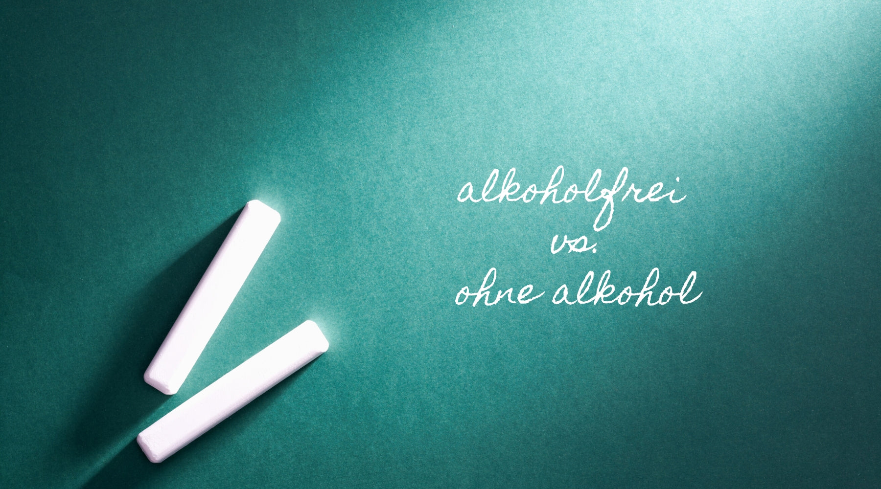 Alkoholfrei vs. ohne Alkohol