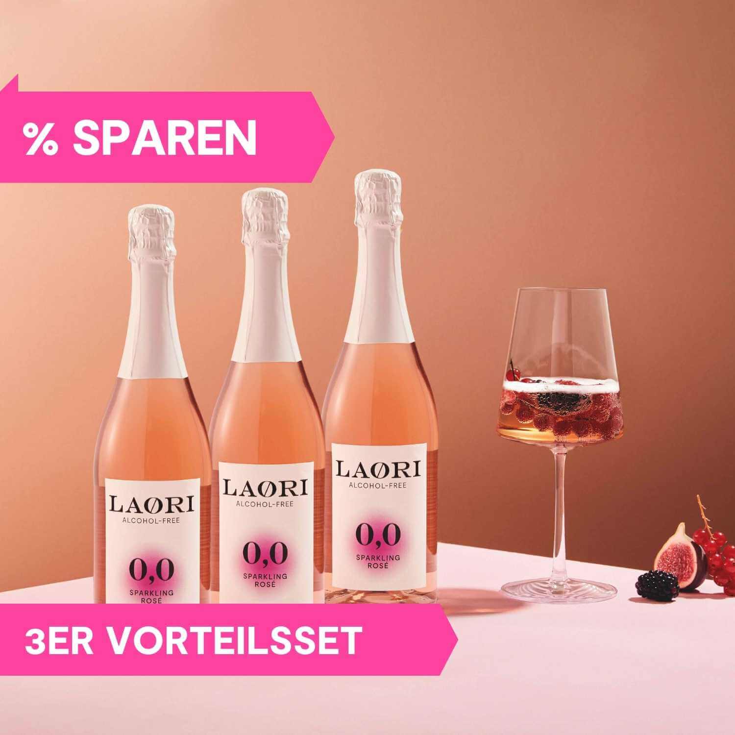 HAVE IT ALL: 3X LAORI SPARKLING Rosé (0,75L) - VORTEILSSET