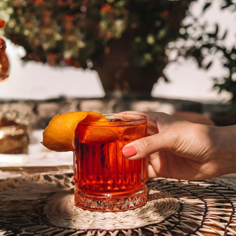 Ruby Negroni Großes Negroni Set Mit Ruby, Vermouth, Juniper