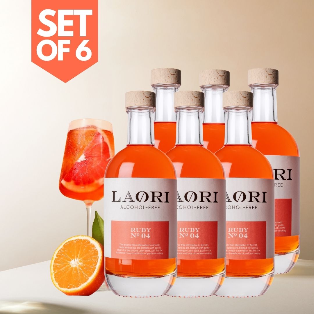 6er Set: Laori Ruby No 04 - Italian Spritz
