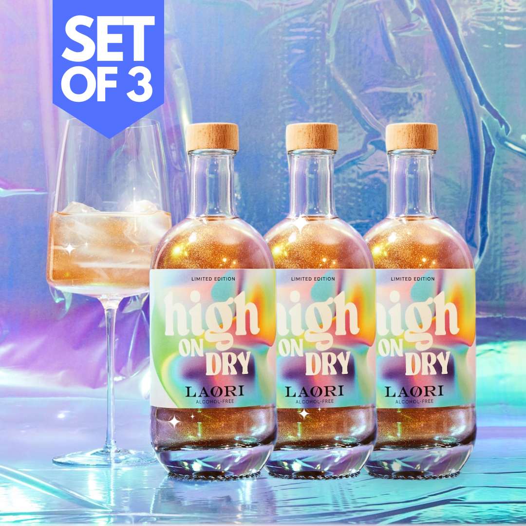 3er Set - Laori High on Dry - Limited Glitter Edition