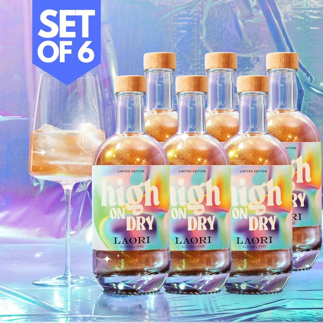 6er Set - Laori High on Dry - Limited Glitter Edition