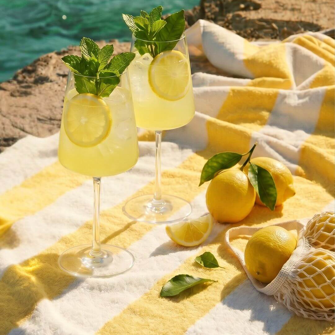 Spritz Set mit Amalfi, Ruby, Vermouth
