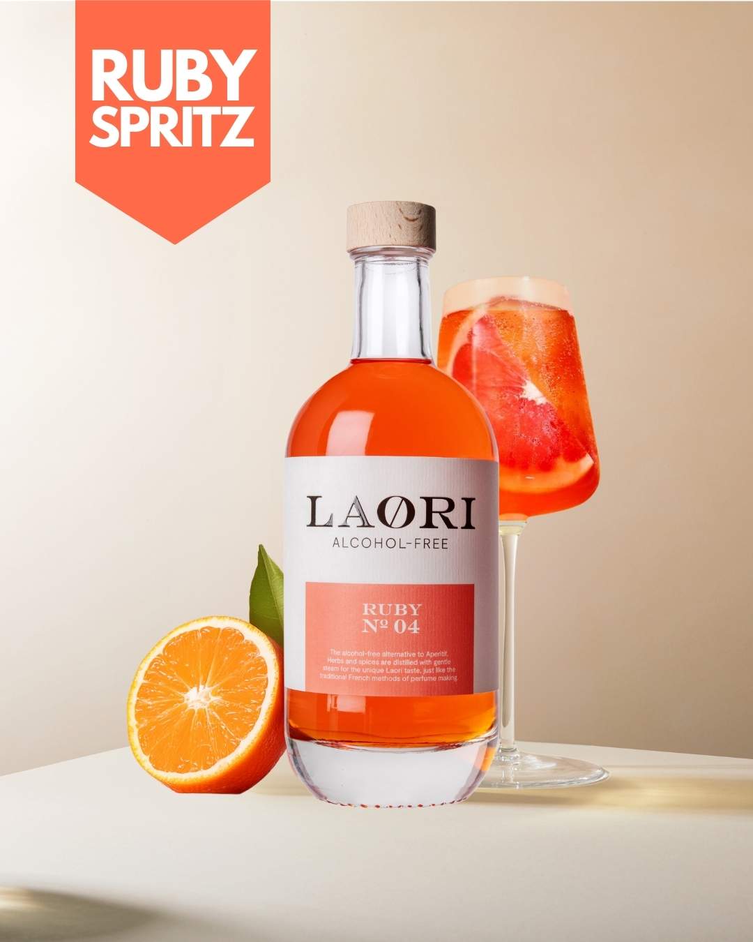 Laori Ruby No 04 for Italian Spritz