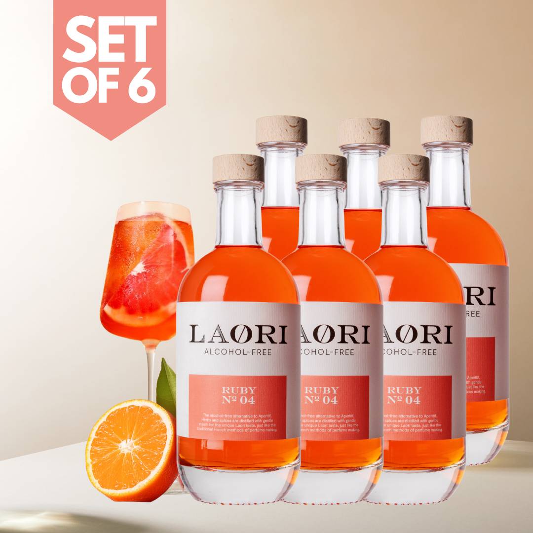 6er Set: Laori Ruby No 04 - Italian Spritz