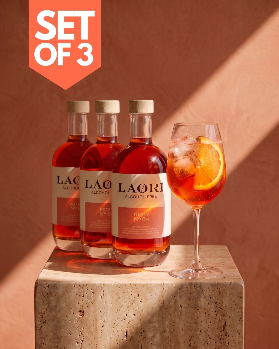 3er Set: Laori Ruby No 04 - Vorteilsset