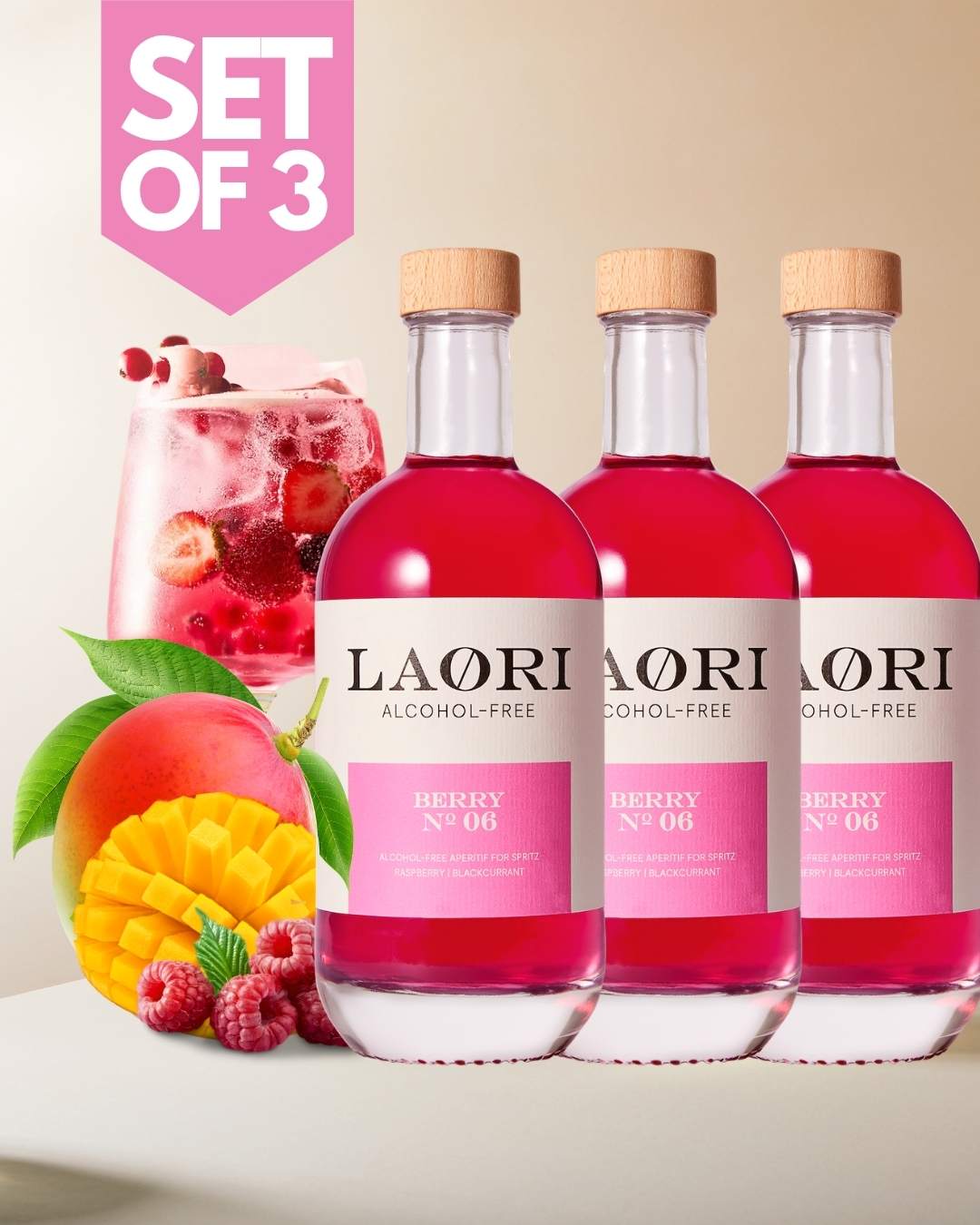 3er Set - Laori Berry No 6