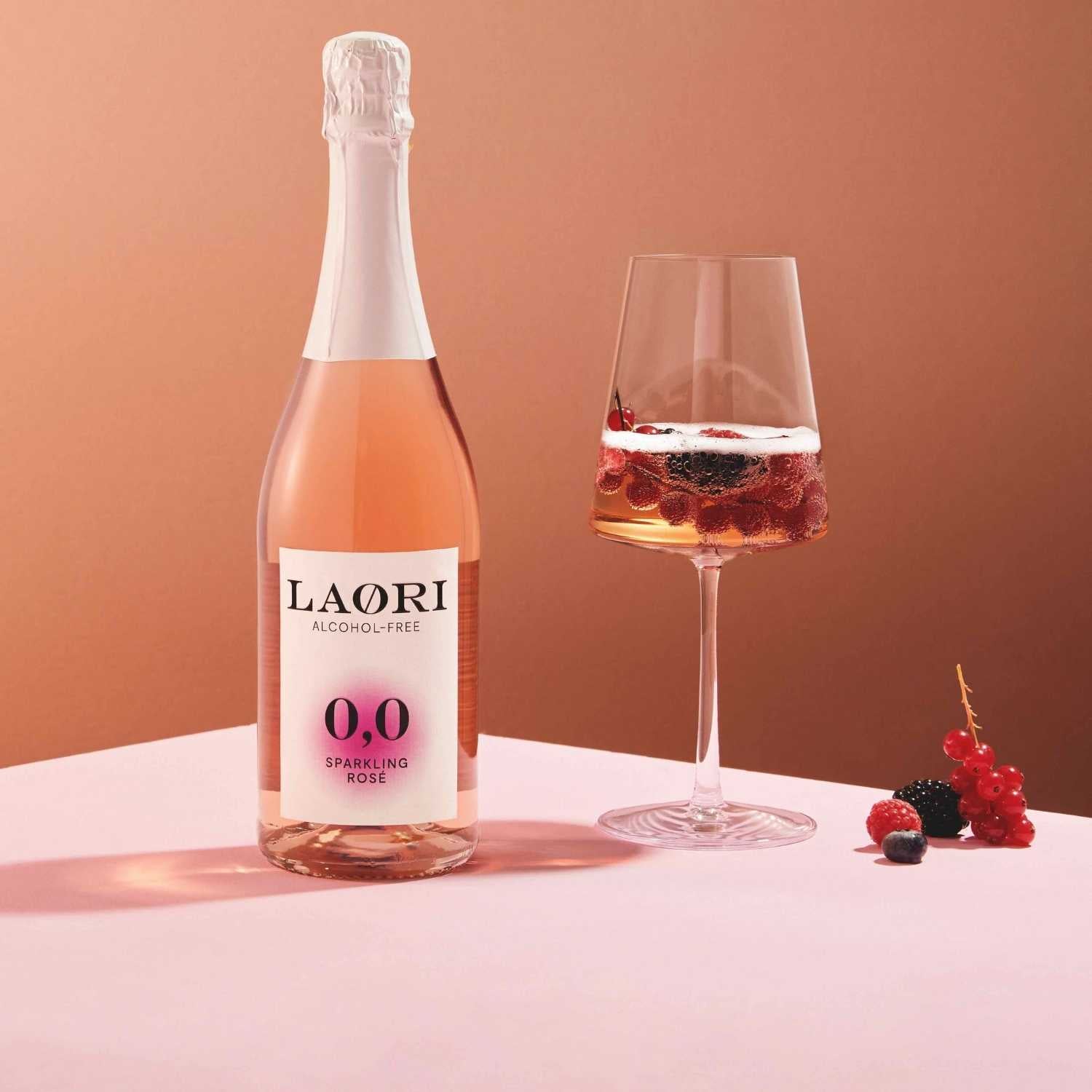 TENERLO TODO: 3X LAORI SPARKLING Rosé (0,75 L) - SET DE VALOR