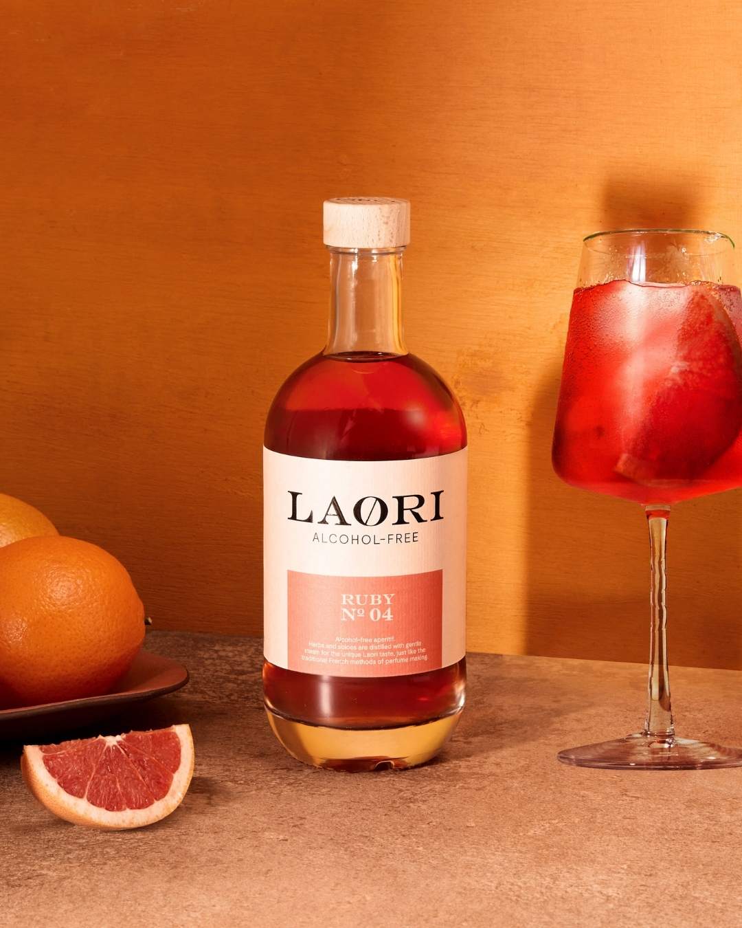 Large NEGRONI SET WITH RUBY, VERMOUTH, JUNIPER