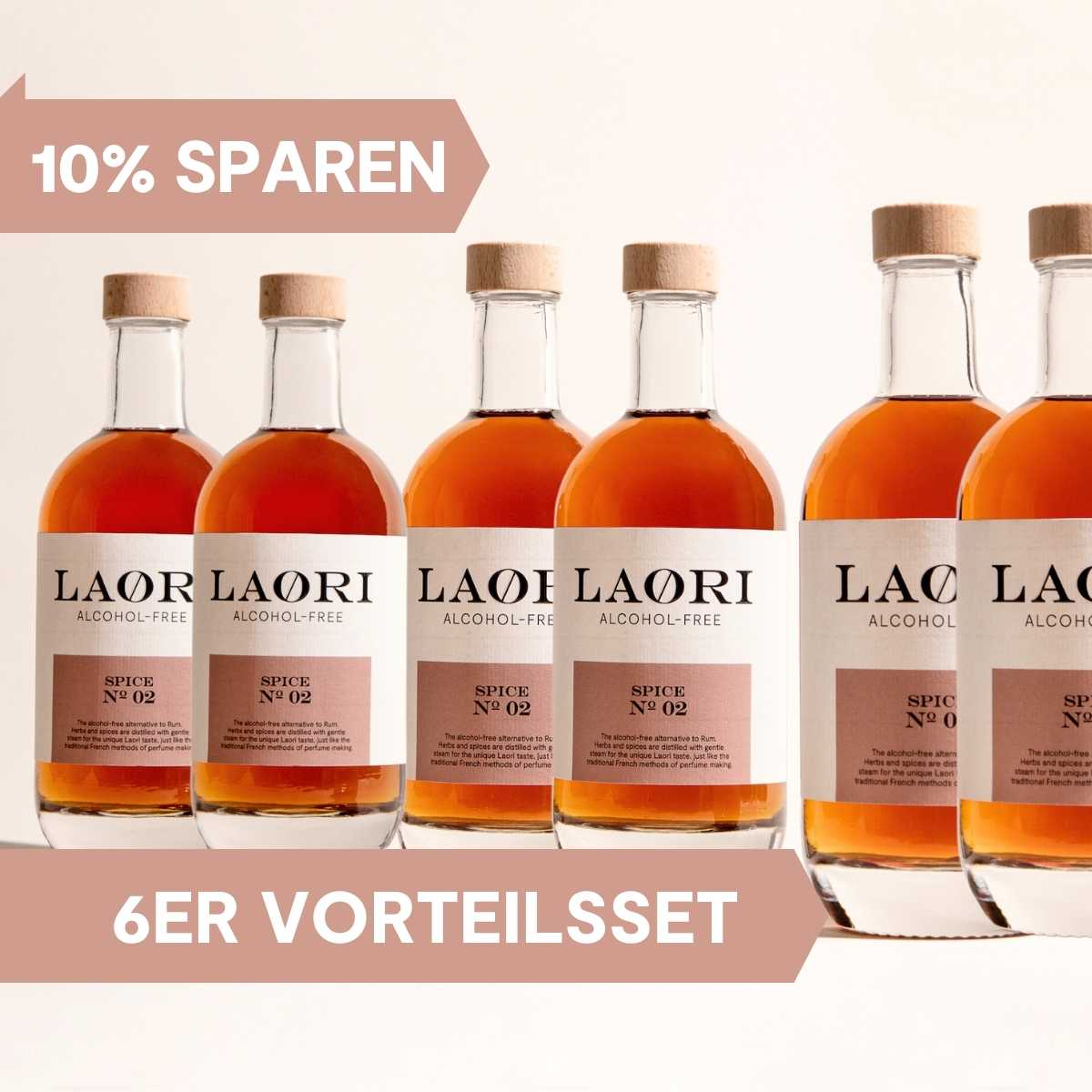 Have it all: 6x Laori Spice No 02 (0.5l) - value set