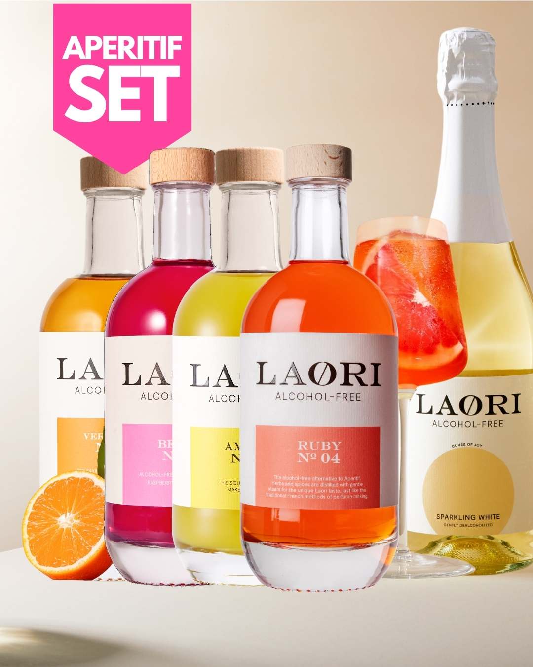 Spray set with Amalfi, Ruby, Berry