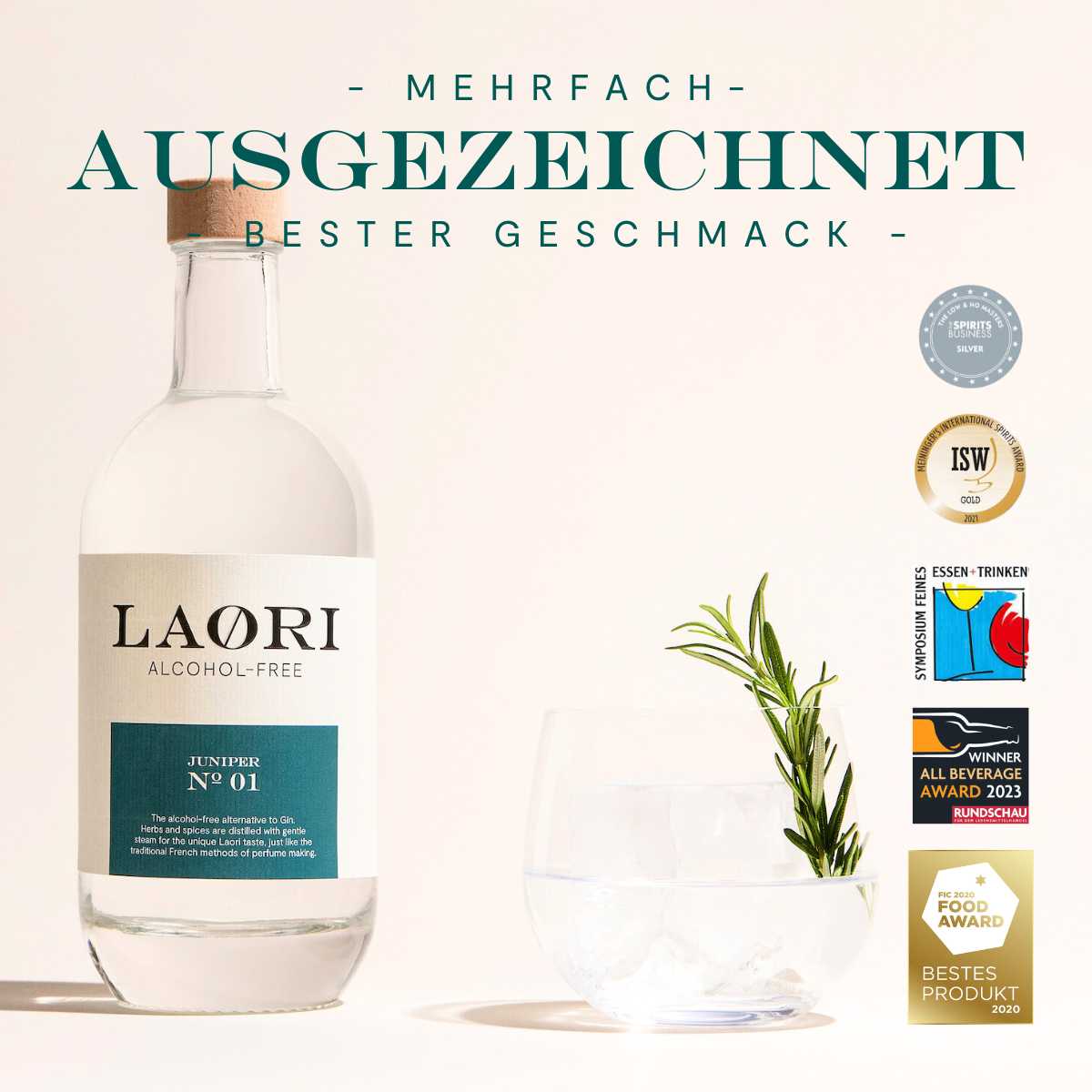 Laori Juniper No 01 (0,5l) in schicker Geschenkbox
