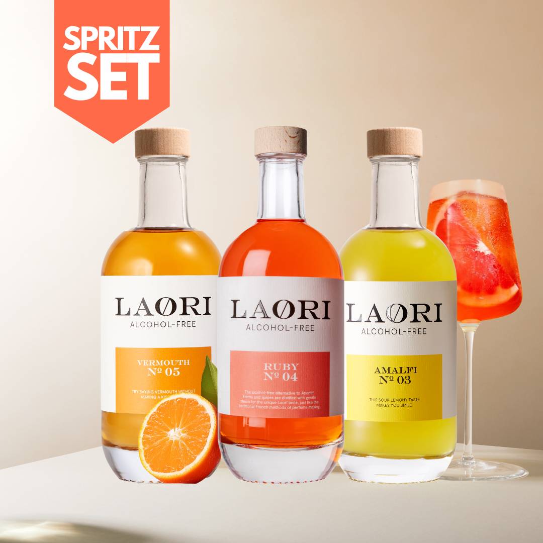 SPRITZ SET MIT AMALFI, RUBY, VERMOUTH