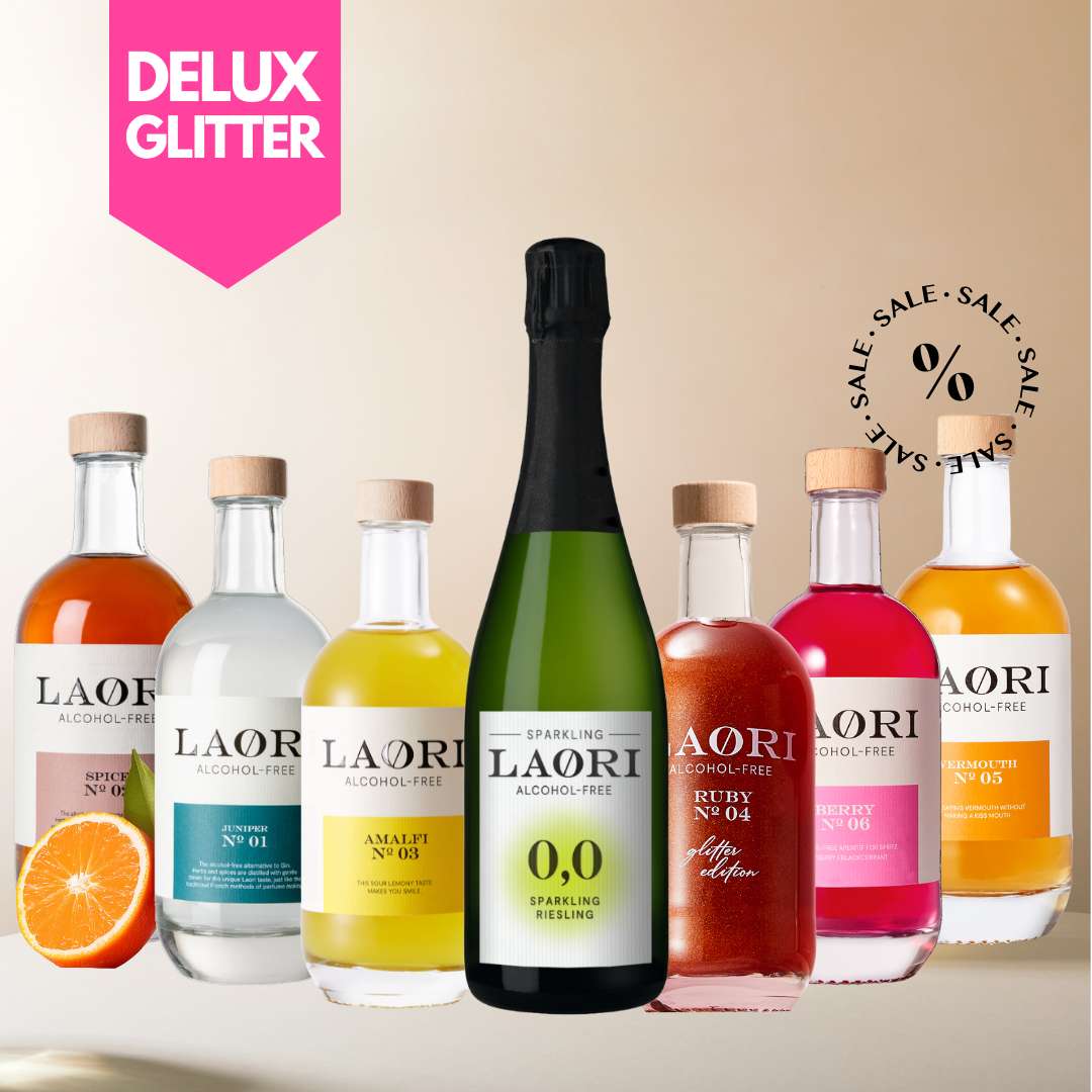 Glitzer Probierset Delux- Alle 6 Laori Sorten