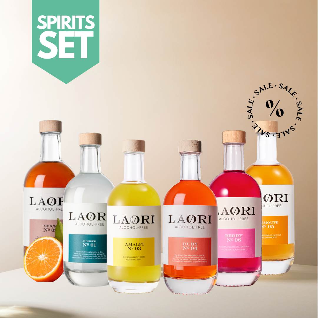 Delicious tasting set: all alcohol-free Laori alternatives
