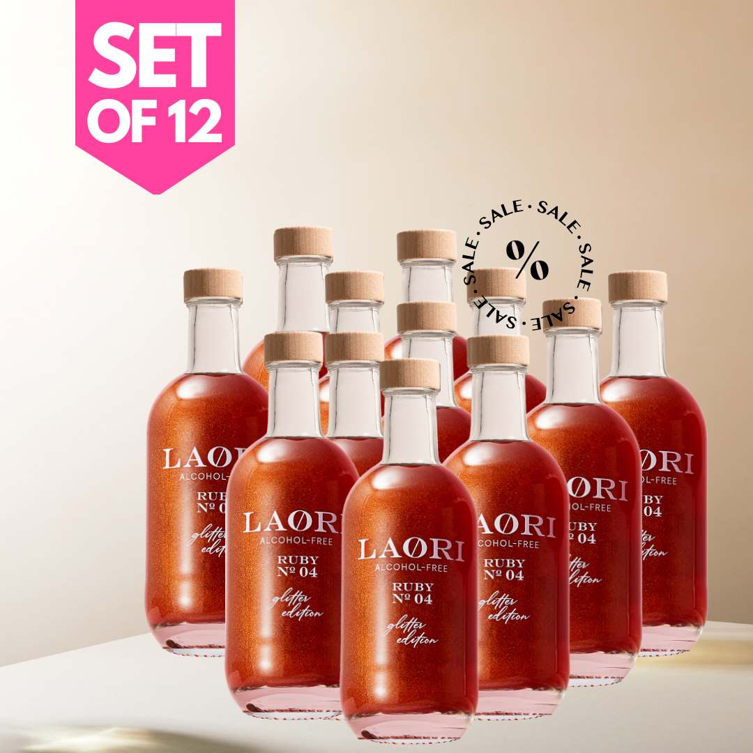 12er Set - RUBY NO 4 - GLITZER SPRITZ (0,5L) - VORTEILSSET