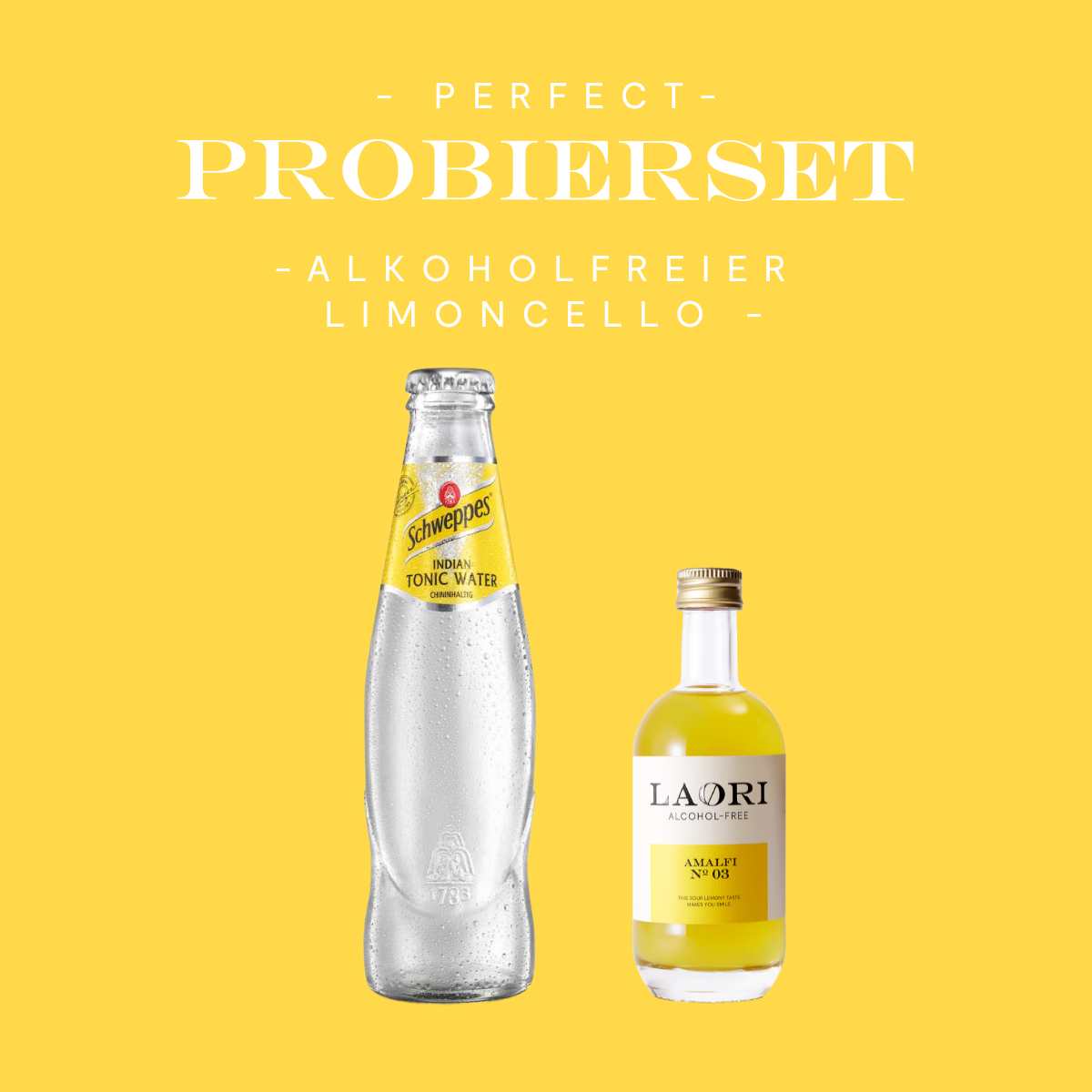 Mini PROBIERSET: Laori Amalfi No 3(0,05) + GRATIS Tonic Water