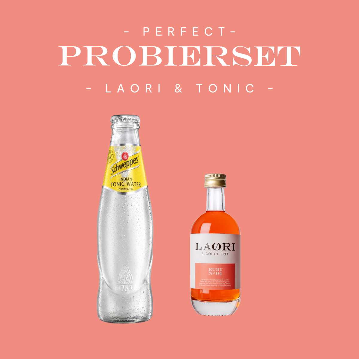 Mini PROBIERSET: Laori Ruby Mini + GRATIS Tonic Water