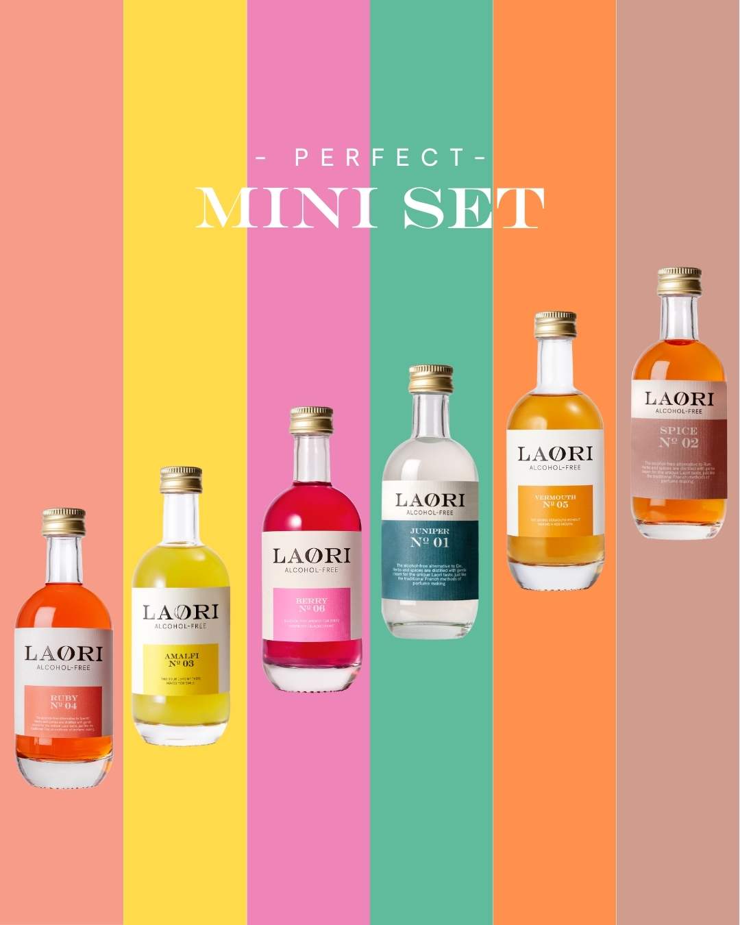 Mini tasting set - all varieties (0.05l)
